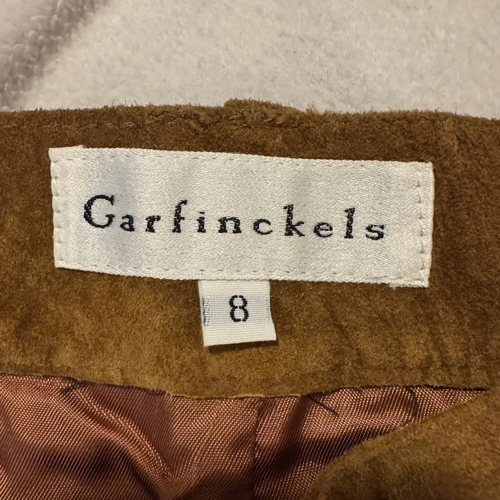 Unisex Brown Vintage Garfinckels Pants